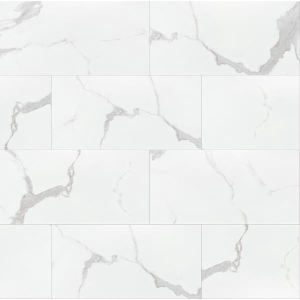 Harvested Marble 12 In. X 24 In. Luxury Vinyl Tile Flooring, 10PK